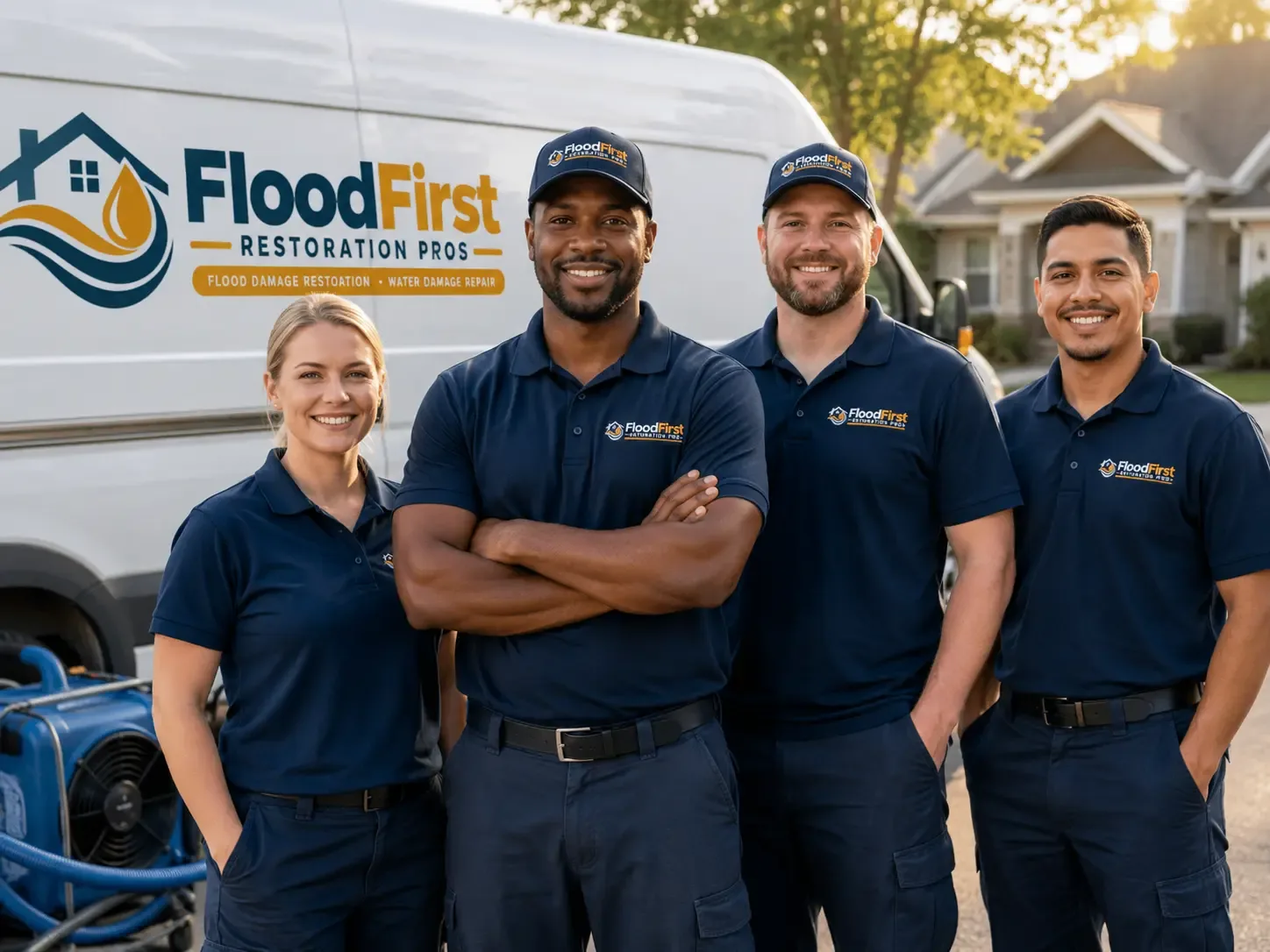 Flood Damage Restoration company in Pinehurst, TX