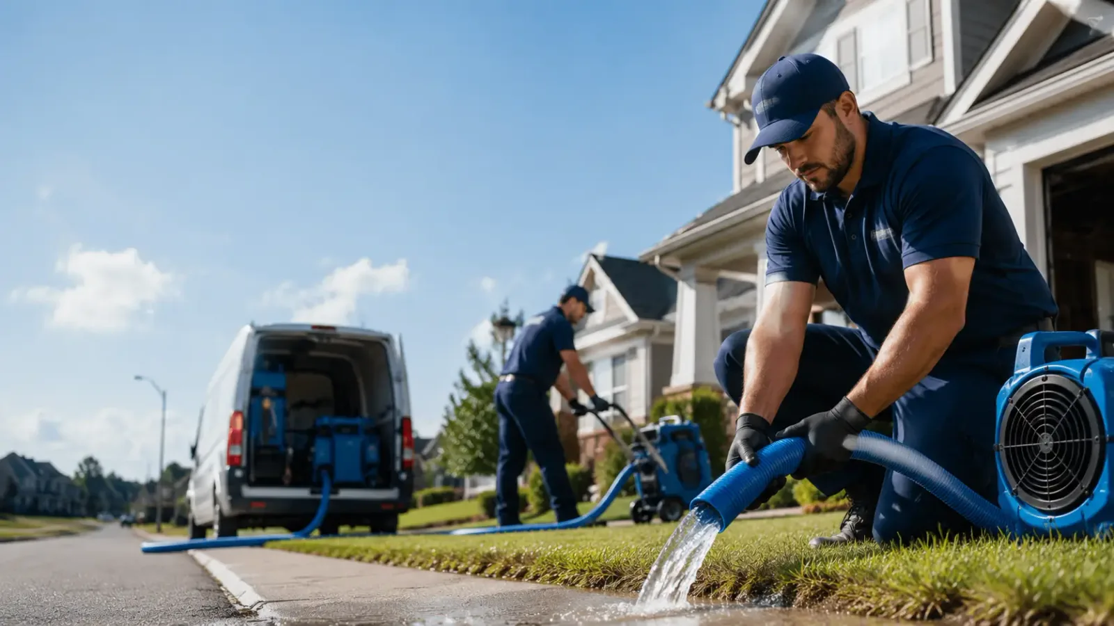 Flood Damage Restoration in Pinehurst, TX